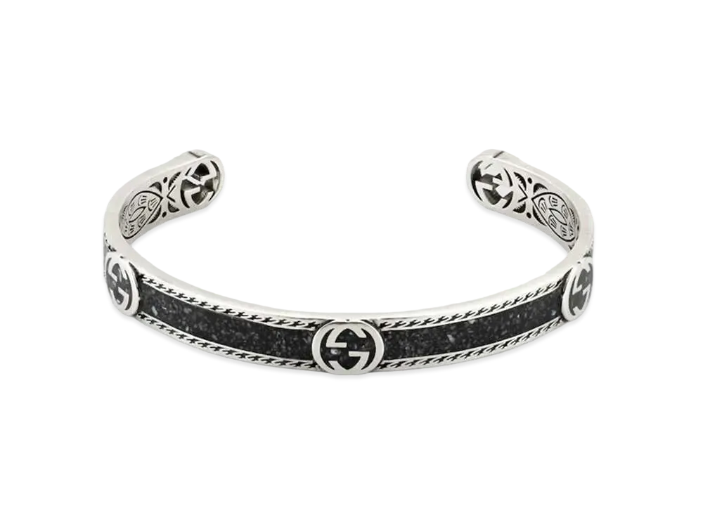 GUCCI Interlocking G Bracelet "Silver"