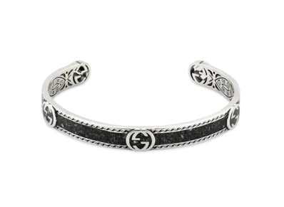 GUCCI Interlocking G Bracelet "Silver"