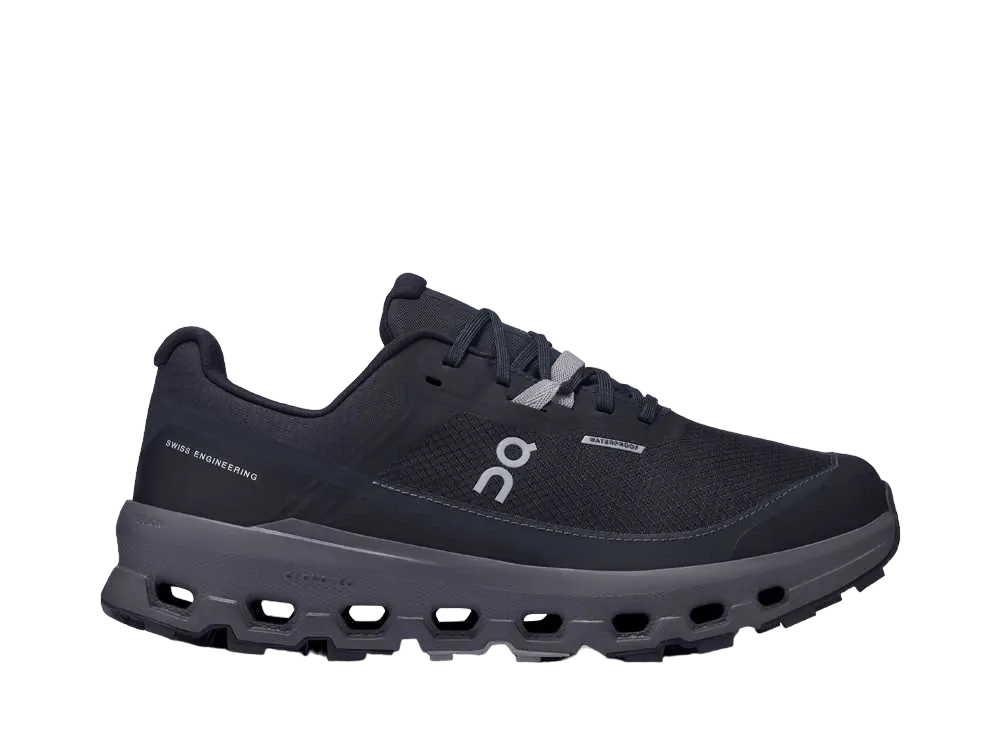 On Women's Cloudvista 2 Waterproof "Black/Eclipse"