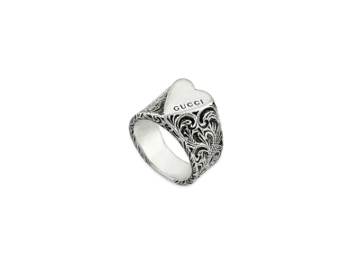 GUCCI Heart Ring "Silver"