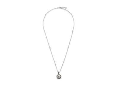 GUCCI Interlocking G Necklace "Silver"