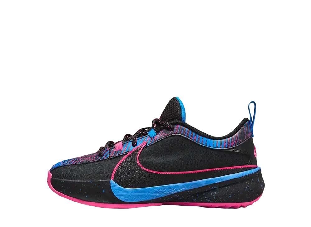 Nike GS Freak 5 SE "Black/Royal Blue/Hyper Pink"
