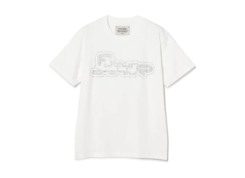 BEAMS FUTURE ARCHIVE x AsahiNa Print Tee "Fa" "White"