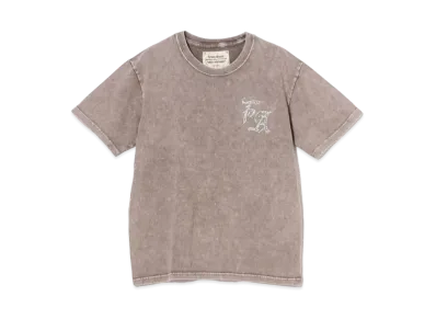 BEAMS FUTURE ARCHIVE Fade Rhine Stone T-shirts "Gray"