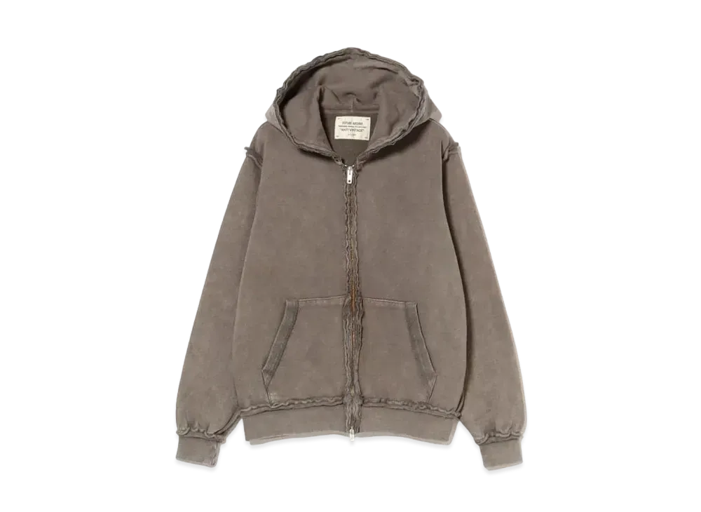 BEAMS FUTURE ARCHIVE Chemical Sweat Hoody "Gray"