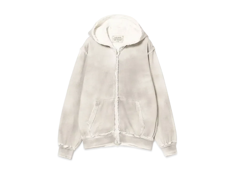 BEAMS FUTURE ARCHIVE Chemical Sweat Hoody "White"