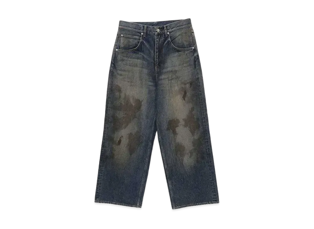 BEAMS FUTURE ARCHIVE Baggy Fit Denim "Used Indigo"