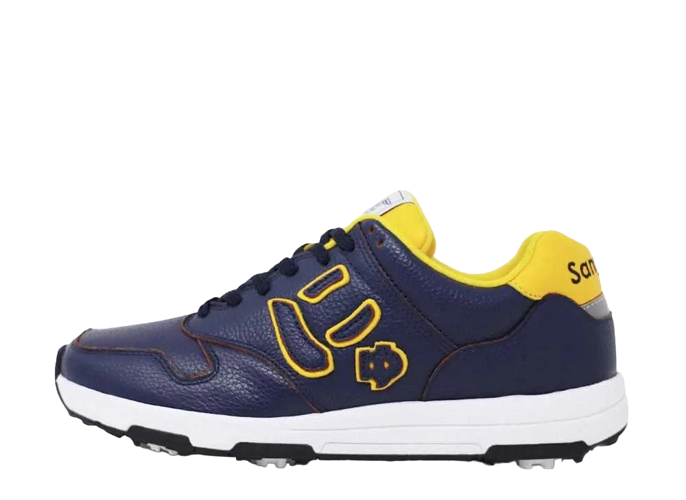 サンガッチョ ゴルフ "ネイビー/イエロー"
