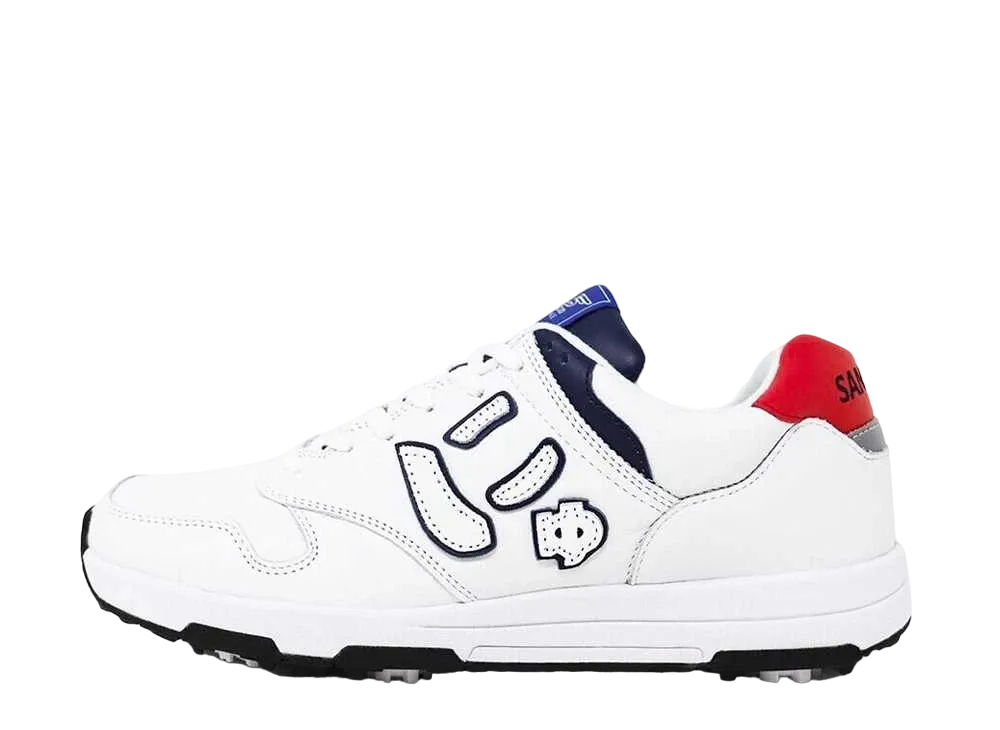 サンガッチョ ゴルフ トリコロール "ホワイト/ブルー/レッド"