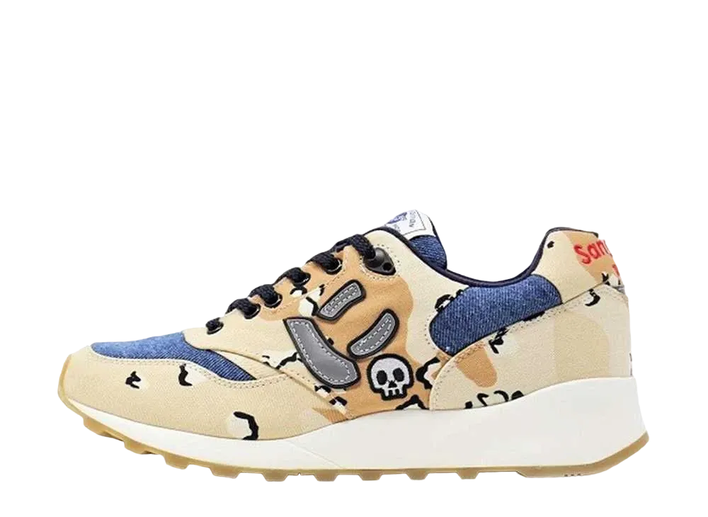 サンガッチョ にスカル "デザートカモ/ジーンズ"