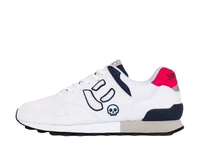 SANGACIO Ni Skull tricolor "White/Blue/Red"