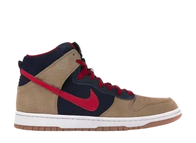 Nike SB Dunk High PRM Reese Forbes "Dark Obsidian/Varsity Red/Maple"