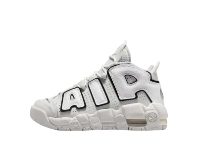Nike GS Air More Uptempo "Photon Dust/Metallic Silver/White/Black"