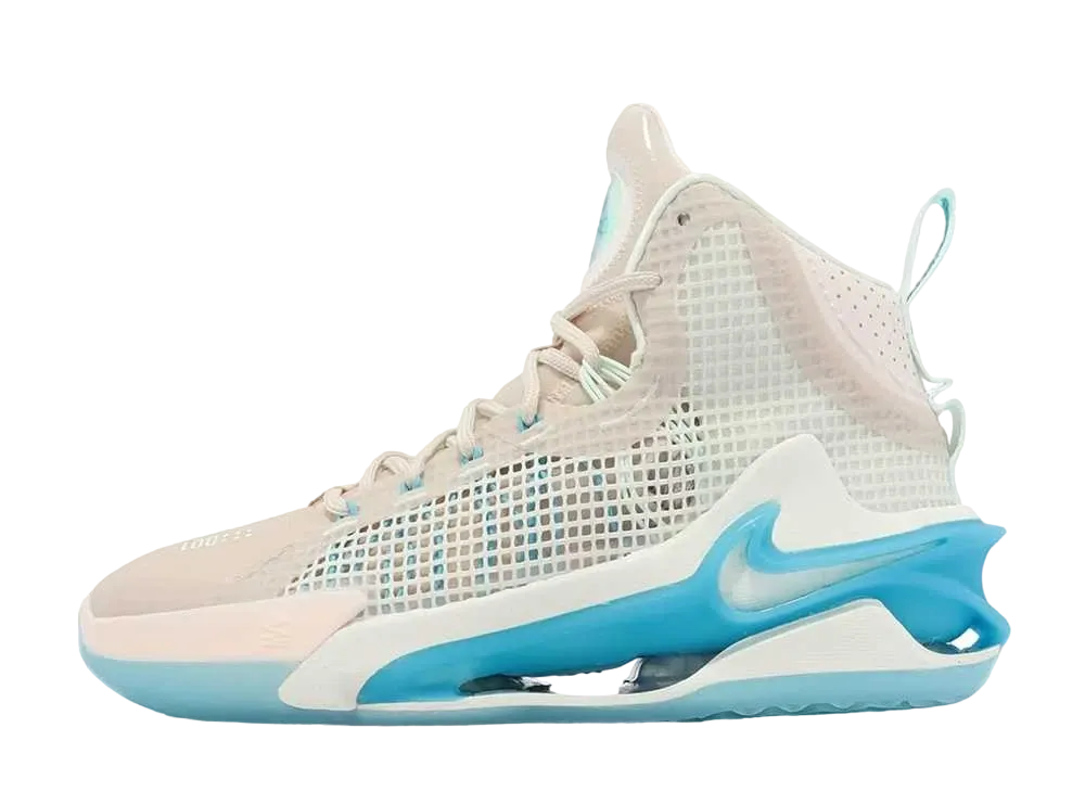 ナイキ エアズーム GTジャンプ "パールホワイト/ビビットスカイ"