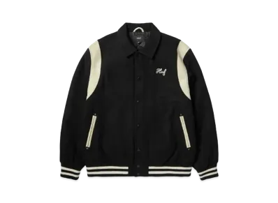 HUF Fall 24 Song Varsity Jacket "Black"