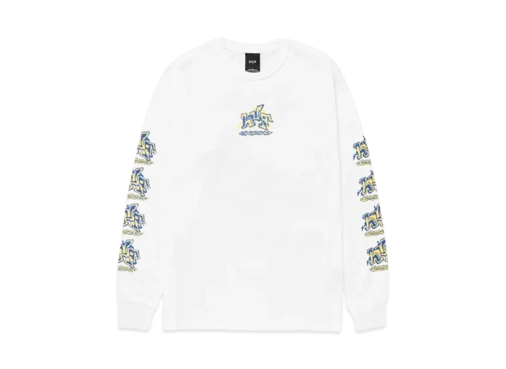 HUF Fall 24 Productions Long Sleeve Tee "White"