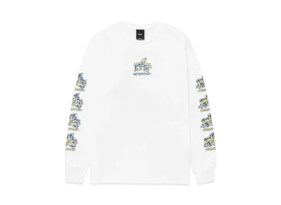 HUF Fall 24 Productions Long Sleeve Tee "White"