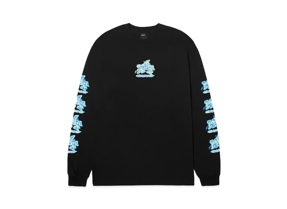 HUF Fall 24 Productions Long Sleeve Tee "Black"
