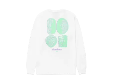HUF Fall 24 Rhythms Long Sleeve Tee "White"
