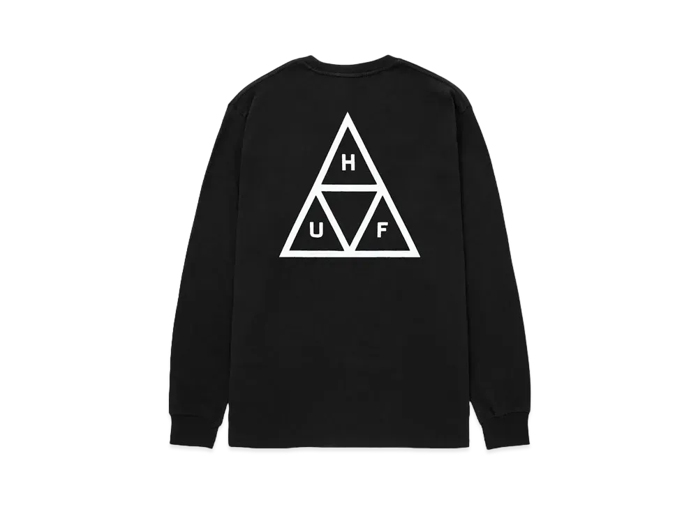 HUF Set TT Long Sleeve Tee "Black"