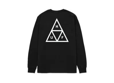 HUF Set TT Long Sleeve Tee "Black"
