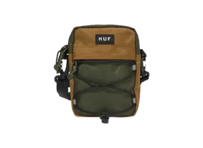 HUF Fall 24 Bowery Side Bag "Olive"