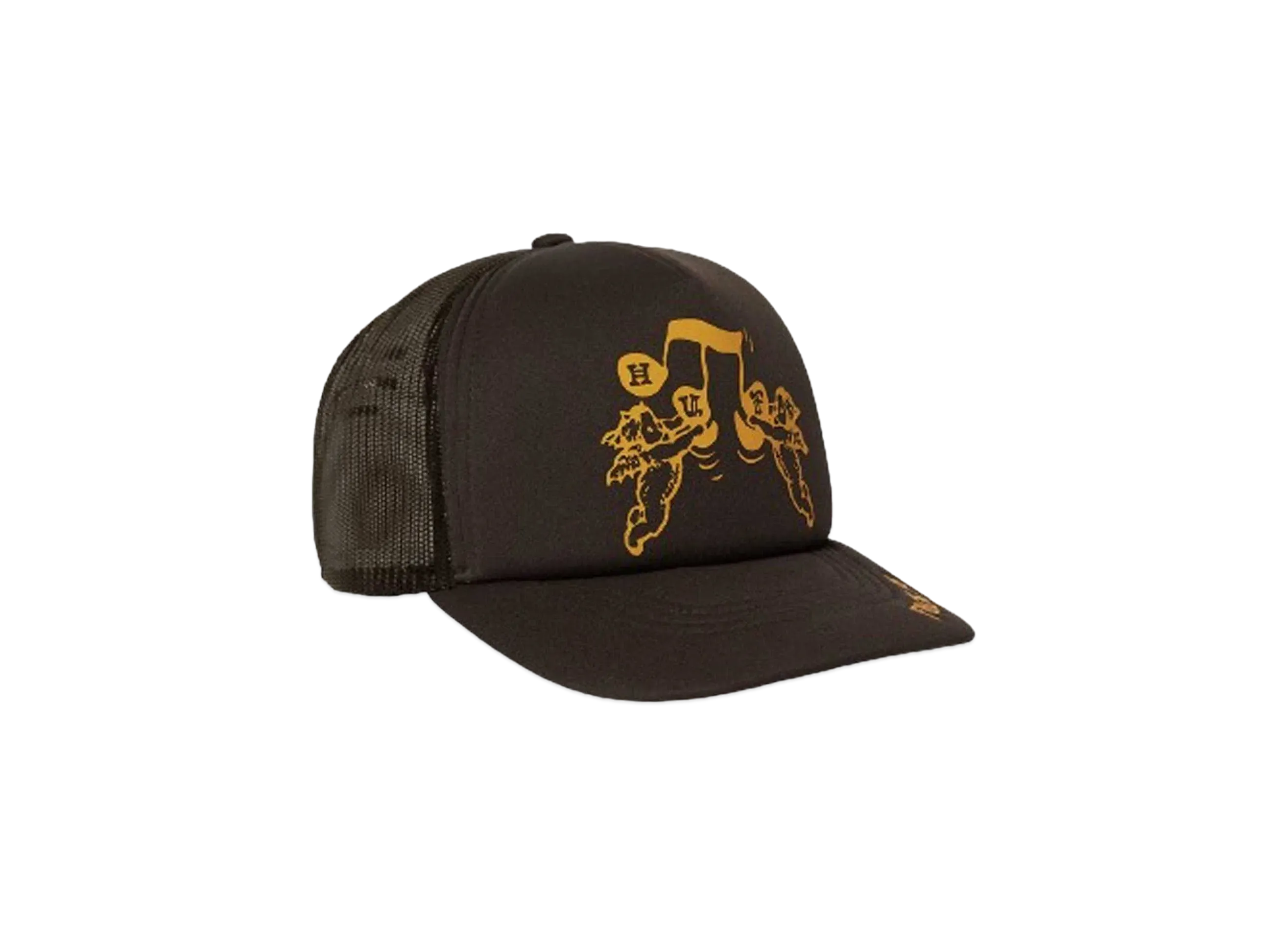 HUF Fall 24 Song Trucker Hat "Brown"