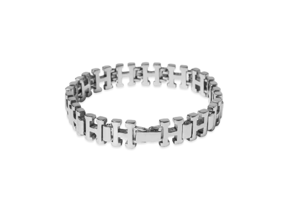 HUF Fall 24 H Link Bracelet "Silver"
