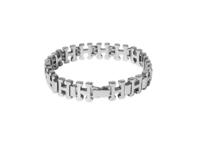 HUF Fall 24 H Link Bracelet "Silver"