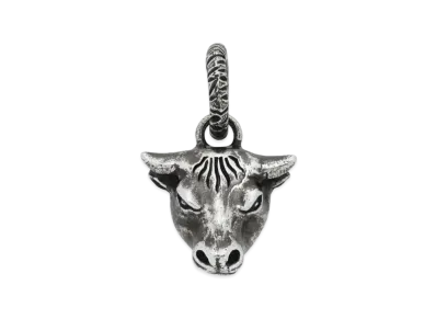 GUCCI Anger Forest Series Bullhead Pendant "Silver"