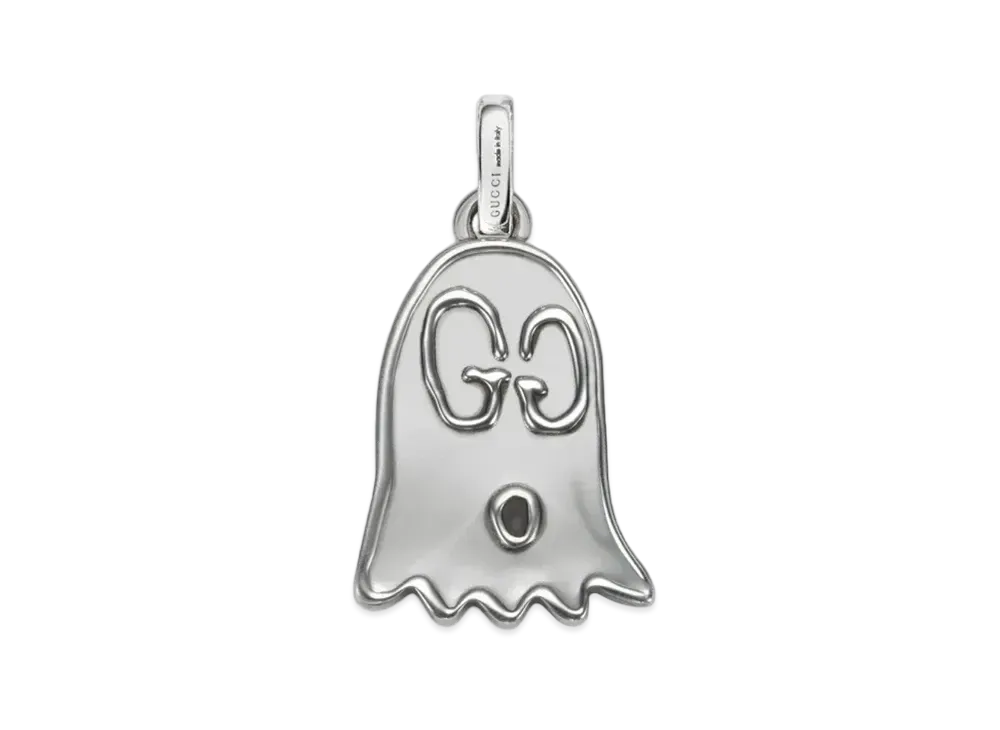 GUCCI Ghost Pendant "Silver"