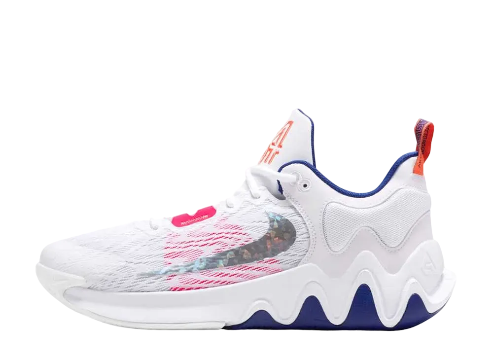 ナイキ ヤニス イモータリティ2 "ホワイト/ディープロイヤルブルー/ハイパーピンク/メタリックシルバー"