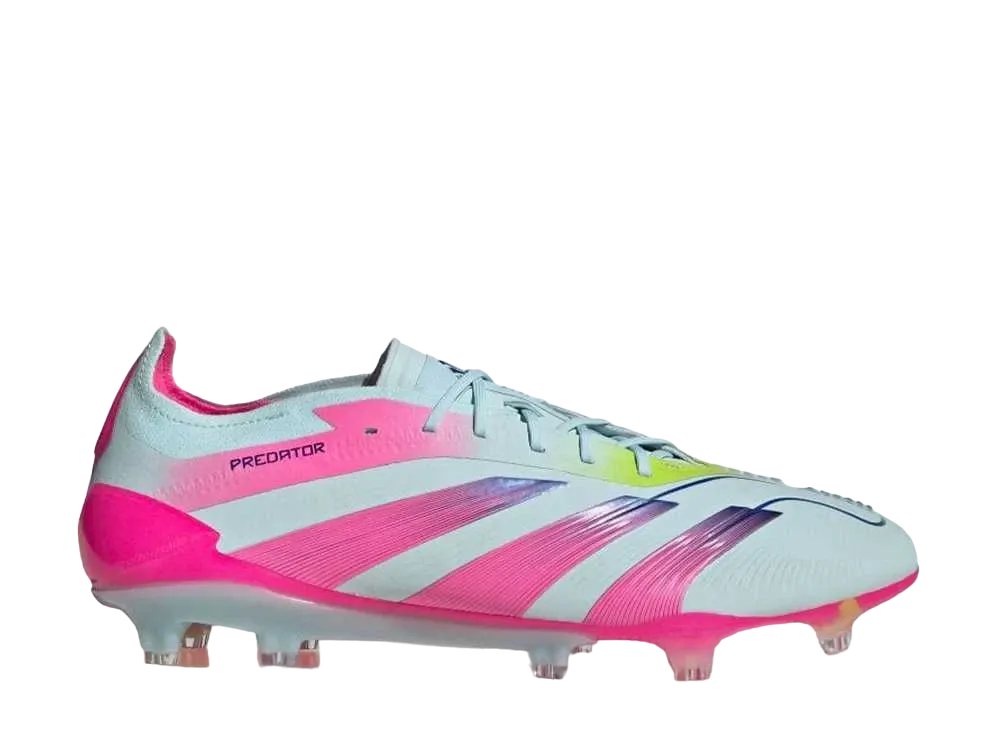 アディダス プレデター エリート99 カプセル FG "オールモストブルー/ルシッドピンク/セミソーラーイエロー"