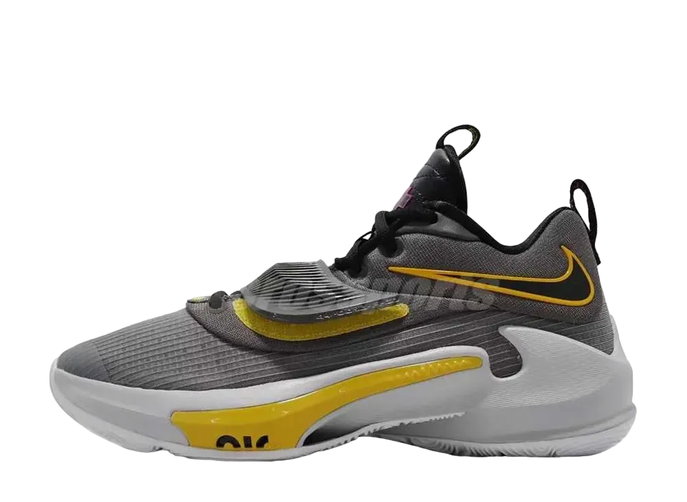 ナイキ ズームフリーク3 "アイアングレー/ビビットサルファー/パーティクル/ブラック"