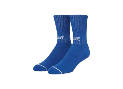 HUF Fall 24 Arched Fuck It Crew Socks "Royal Blue"
