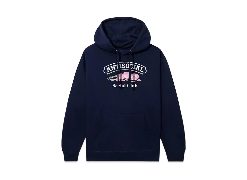 ANTI SOCIAL SOCIAL CLUB Withered Hoodie "Navy"