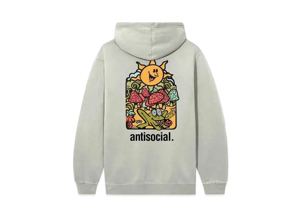 ANTI SOCIAL SOCIAL CLUB Frog Trip Hoodie "Dusty Sage"