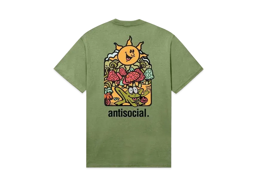 ANTI SOCIAL SOCIAL CLUB Frog Trip Tee "Pistachio"