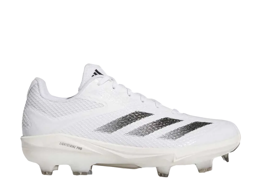 adidas Adizero Electric TPU Baseball Cleats "Footwear White/Gold Metallic/Off White"