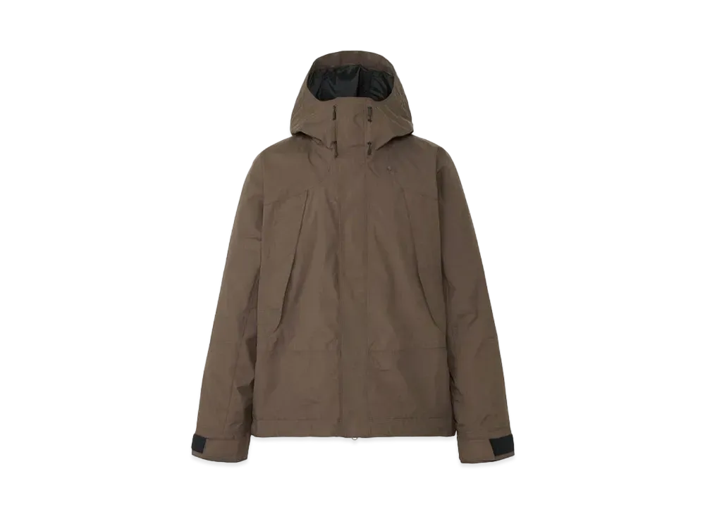 Goldwin Pertex Unlimited Two Layer Jacket (Unisex) "Jet Brown"