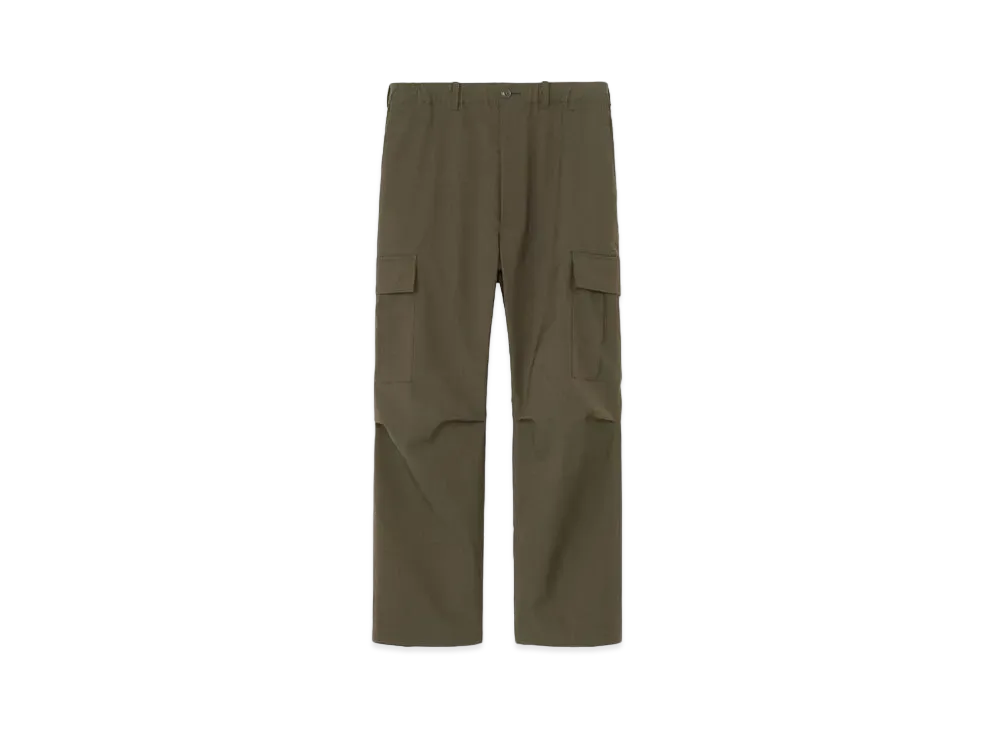 Goldwin Wool Blend Twill Cargo Pants (Unisex) "Olive Brown"
