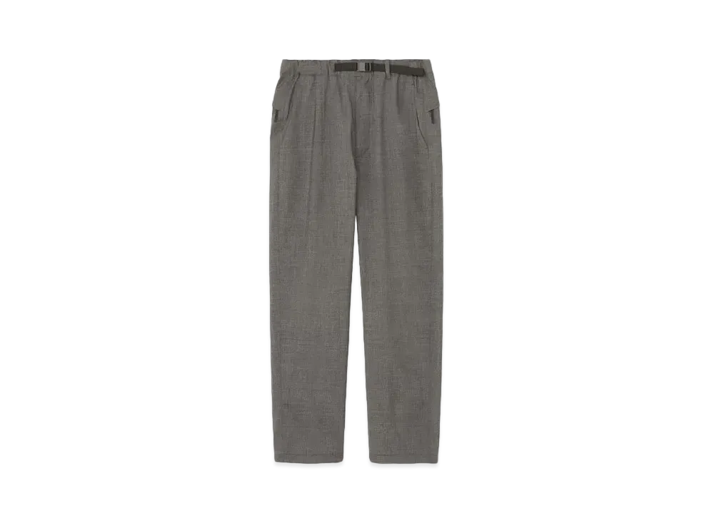 Goldwin Wool Tapered Pants (Unisex) "Mix Gray"