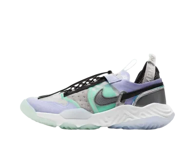 Nike Women's Jordan Delta "White/Multi Color/Metallic Silver/Black"