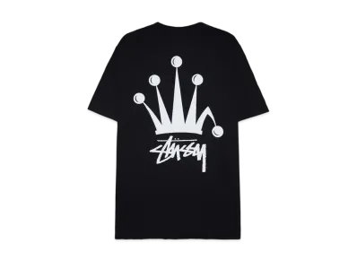 Stussy Regal Crown Tee Pigment Dyed "Black"