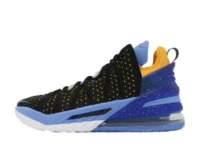 Nike LeBron 18 "Black/University Gold/Coast/Concord"