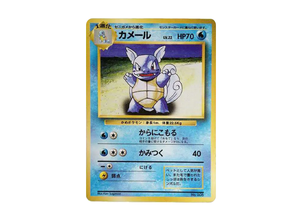 PSA10 カメール 旧裏 第一弾 再販 マークあり ポケモンカード PSA10 PSA10 カメール 旧裏 第一弾 再販 マークあり ポケモンカード PSA10