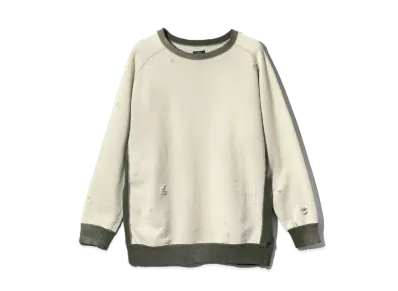 Needles 2Tone C/N Sweat Shirt F Terry "White"