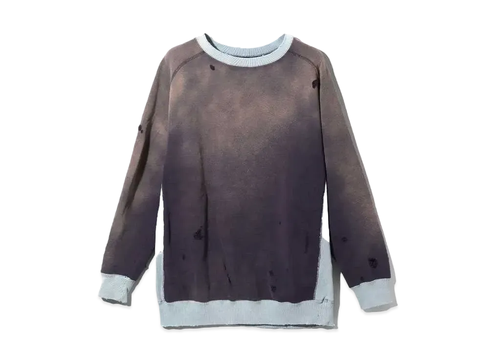 Needles 2Tone C/N Sweat Shirt F Terry "Dark Brown"