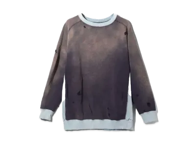 Needles 2Tone C/N Sweat Shirt F Terry "Dark Brown"