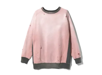 Needles 2Tone C/N Sweat Shirt F Terry "Pink"